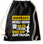 printfashion vigyázat méhész vagyok - Sportzsák, Tornazsák - Fekete (17550333)