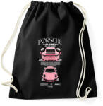 printfashion PORSCHE 911 TURBO S - Sportzsák, Tornazsák - Fekete (17585431)