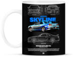 printfashion Nissan Skyline Brian - Bögre - Fekete (17543379)