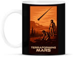 printfashion A Mars terraformálása - Bögre - Fekete (17574468)