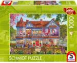 Schmidt Spiele Puzzle játék 1000 darabos Ház tavasszal (59709)