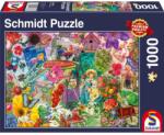 Schmidt Spiele Puzzle játék 1000 darabos Happy Gardening (57383)