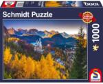 Schmidt Spiele Puzzle játék 1000 darabos Az őszi Neuschwanstein (57390)