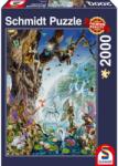 Schmidt Spiele Puzzle játék 1000 darabos In the valley of water fairies (57386)