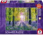 Schmidt Spiele Puzzle játék 1000 darabos Harangvirágok az erdőben (59767)