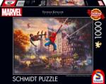 Schmidt Spiele Puzzle játék 1000 darabos Thomas Kinkade Studios Pókember és barátai - A végső szövetség (59957)