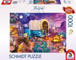 Schmidt Spiele Puzzle játék 1000 darabos Bájos vadnyugati kemping (58576)