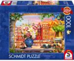 Schmidt Spiele Puzzle játék 1000 darabos Látogatás Amszterdamban (59771)