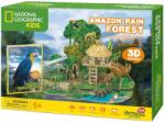 CubicFun 3D puzzle játék 67 darabos Amazon esőerdő (3D-DS0979)