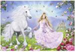 Schmidt Spiele Puzzle játék 100 darabos Egyszarvúak hercegnője