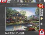 Schmidt Spiele Puzzle játék 1000 darabos Thomas Kinkade Studios Stoney Creek Cottage (59775)