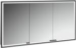 Kronenbach Cube 2.0 dulap 130x17x70 cm cu oglinda negru KB100235MB (KB100235MB)