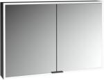 Kronenbach Cube 2.0 dulap 100x17x70 cm cu oglinda negru KB100218MB (KB100218MB)