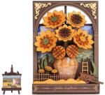 Rowood Puzzle 3D, Floarea soarelui, lemn, Rowood, 266 piese