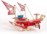 Howcat Puzzle 3D, Corabia Mirror Flower Edge, HC, lemn, 79 piese