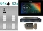 Mentor Kit VideoInterfon WiFi 32 Ap. Mentor SYKT102B 7" FHD 2MP IP65 POE 4in1 (MMDSYKT102B)