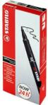 STABILO OHPen 843"M" 10db/csomag fekete permanent marker (843/46B10) (843/46B10)