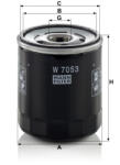 Mann-filter Olajszűrő Mann Filter W 7053 (W7053)