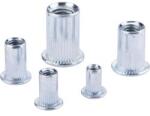 Fortum szegecsanya készlet M3-M8, 40 db (4770682) (4770682)