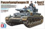 TAMIYA 1/35 Panzerkampfwagen IV Ausf. F tank modell (TA35374)