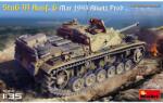 MiniArt Models 1/35 StuG III Ausf. G March 1943 Alkett Prod katonai jármű modell (35336)