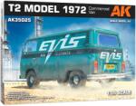AK Interactive 1/35 Volkwagen T2 kisbusz 1972 kereskedelmi változat modell (AK35025)