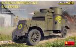MiniArt Models 1/35 Austin páncélautó harmadik sorozat katonai modell jármű