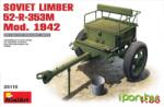 MiniArt Models 1/35 Soviet Limber 52-R-353M Mod. 1942 katonai jármű modell