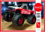 ROUND2 AMT Coca-Cola 1/25 1988 Chevy Silverado Monster Truck autó modell (AMT1184)