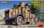 MiniArt Models Austin Indian Pattern British Service páncélautó katonai jármű modell (39021)