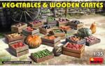 MiniArt Models 1/35 Zöldségek fa dobozokban katonai modell kiegészítő (35629)