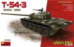 MiniArt Models 1/35 T-54-3 Mod. 1951 katonai jármű modell
