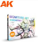 AK Interactive Signature Set - Josedavinci akrilfesték készlet 18x 17ml (AK11757)
