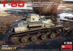 MiniArt Models 1/35 T-60 tank későbbi verzió Screened részletes belső térrel katonai jármű modell
