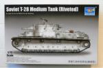 Trumpeter 1/72 T-28 közepes tank modell szegecselt változat (07151)