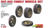 MiniArt Models 1/35 GAZ AAA sorozat kerék készlet katonai jármű modell kiegészítő