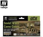 Vallejo AFV Color Soviet WWII Camo Colors akrilfesték készlet 8x 17ml (VAL71188)
