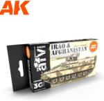 AK Interactive AFV Iraq & Afghanistan akrilfesték készlet 6x 17 ml (AK11655)