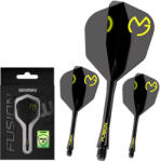 Winmau Fluturas si tija darts Winmau Fusion MvG Pac Man, fluturas tip No6 si tija scurta (8842)