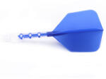 Cuesoul Fluturas si tija darts Cuesoul ROST T19, albastru-transparent, fluturas Big Wing si tija lunga (CS680217)