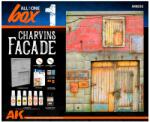 AK Interactive All In One Box Set 1 Charvins Facade retró homlokzat modell készlet (AK8252)