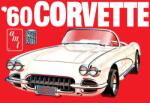 ROUND2 AMT 1/25 1960 Chevrolet Corvette sportkocsi modell (AMT1374)