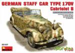 MiniArt Models 1/35 German Staff Car Typ 170V katonai jármű modell