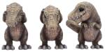 Nemesis Now Set statuete Nemesis Now Adult: Humor - Three Wise T-Rex (B6973A25) Figurina