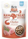 BRIT Care Raw Treat Freeze Dried Indoor Antistress 40 g liofilizált csemege Probiotikumokkal dúsított csirke macskáknak