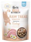 BRIT Care Raw Treat Freeze Dried Sensitive 40 g liofilizált csemege Probiotikumokkal dúsított pulykahús macskáknak