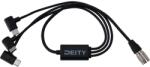 DEITY SPD-HR3U - Cablu pentru microfon cu mufa Hirose 4 pini la 3 USB-C