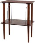 Victrola Wooden Stand with Record Holder Bútorok LP lemezekhez Dark Brown (5060647650872)