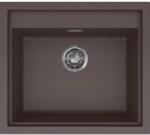 Elleci - Mosogatótálca Sintesi 105 Keratek K87 Cocoa inox tartozékokkal LKS10587 (LKS10587)