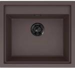 Elleci - Mosogatótálca Sintesi 105 Keratek K87 Cocoa fekete tartozékokkal LKS10587BKM (LKS10587BKM)